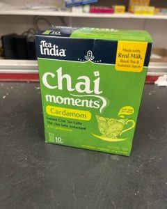 “Tea India Chai Moments Cardamom – Authentic Indian Spiced Tea for a Soothing Experience